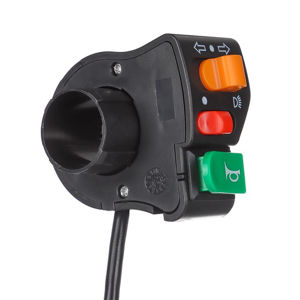 ZAIJIE24 Đèn Gắn Tay Lái Xe Đạp Điện 3 Trong 1 Tiện Dụng
