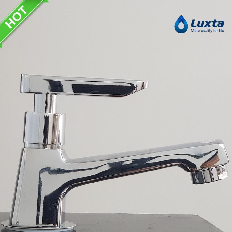 Vòi lavabo rửa mặt Cao cấp gạt Luxta L1114F, bảo hành 03 năm