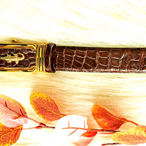 Thắt lưng nam cao cấp, dây lưng da nam, thắt lưng cá sấu, dây lưng cá sấu da bụng dây nối.