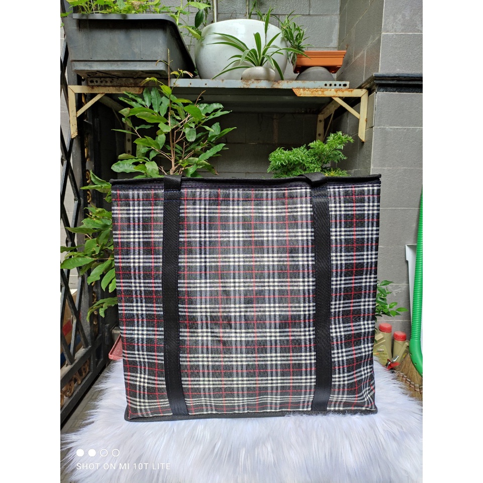 túi giữ nhiệt đựng hàng hóa đa năng size to - cao 50cm x ngang 50cm x rộng 30cm