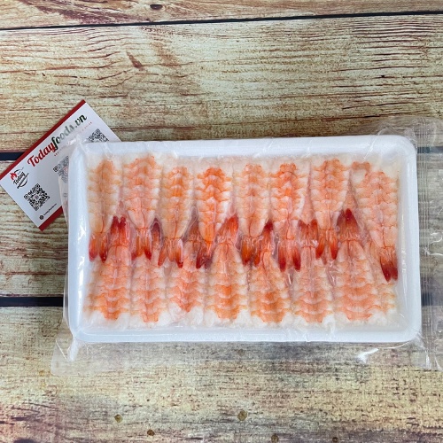 [CHỈ GIAO HCM] Tôm sushi luộc size 2L/4L (30 con/khay) [đông lạnh]