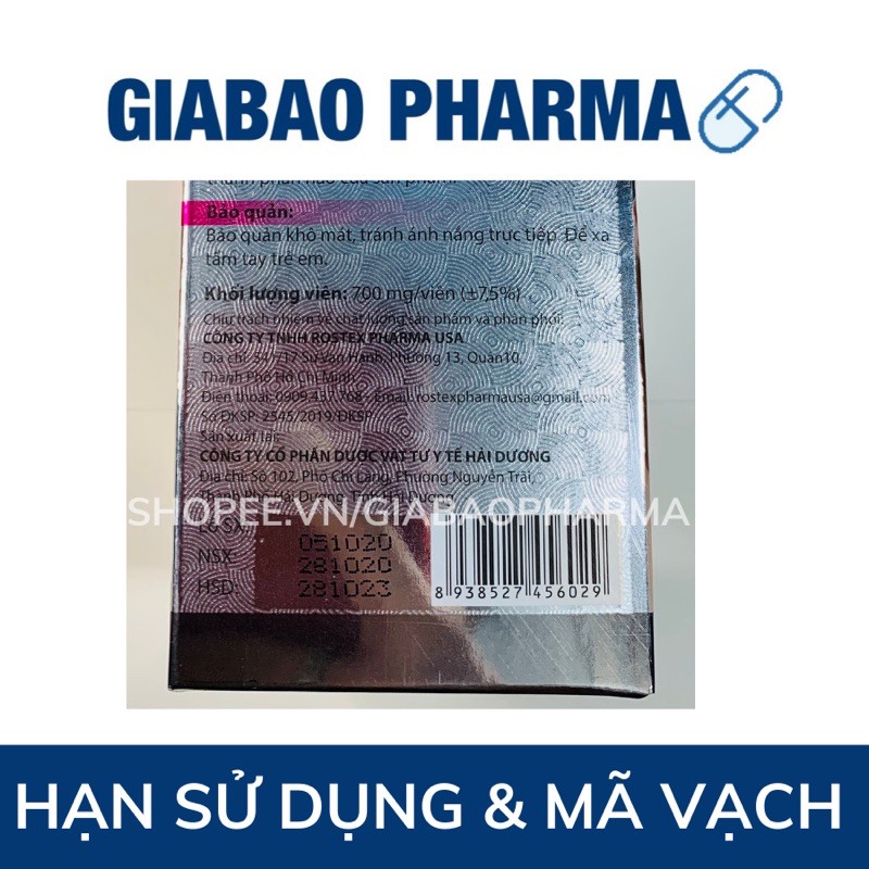 Viên uống Collagen Rox trắng da, bổ sung Collagen chống lão hóa, làm đẹp da, giảm sạm nám | Thế Giới Skin Care