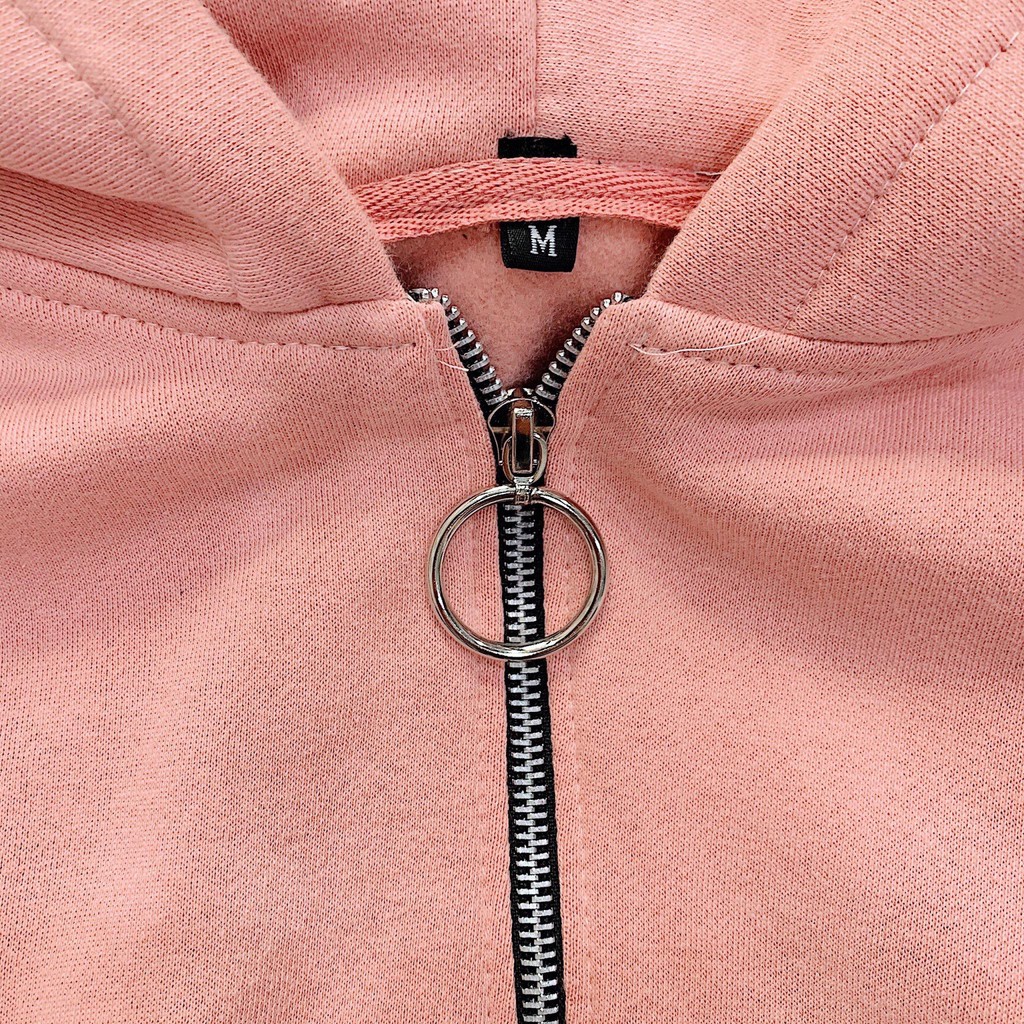 [Mã WASTMAY giảm 15% tối đa 30K đơn 150K] Áo Khoác bo rút Hồng unisex nữ | BigBuy360 - bigbuy360.vn