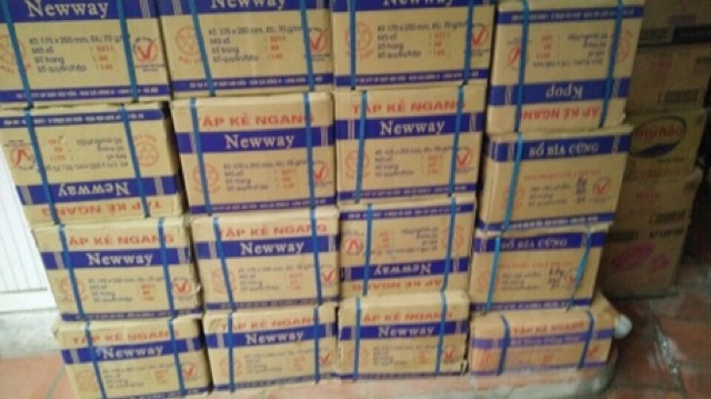 10 Vở kẻ ngang hải tiến newway 80tr và 120trang