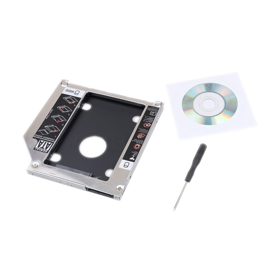 Ổ đĩa cứng 9.5mm HDD Caddy SATA 2.5" SSD Enclosure | BigBuy360 - bigbuy360.vn