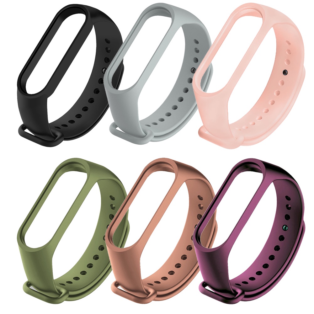 Correa para Xiaomi Mi Band 5,6 repuesto de pulsera de silicona YR