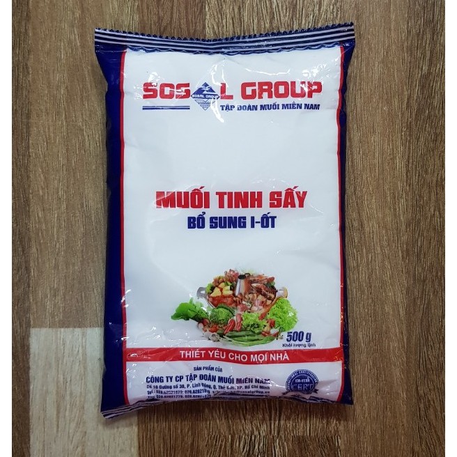 Muối Iốt 500g
