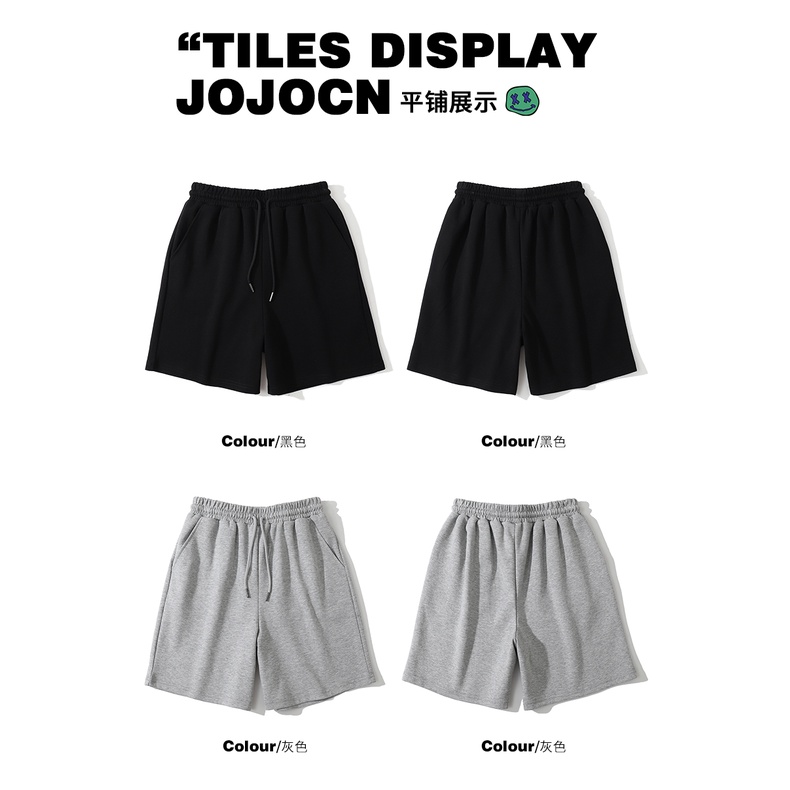 Quần short thun nam nữ chất cotton da cá dày dặn, Quần Đùi Unisex Mango 66