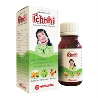 Siro ho cảm Ích Nhi cho bé lọ 90 ml
