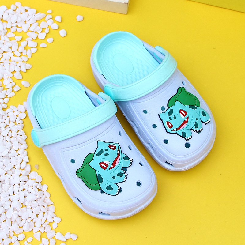 Dép Đi Biển Chống Trượt Hình Pikachu Dễ Thương Cho Bé Trai Và Gái AYUER