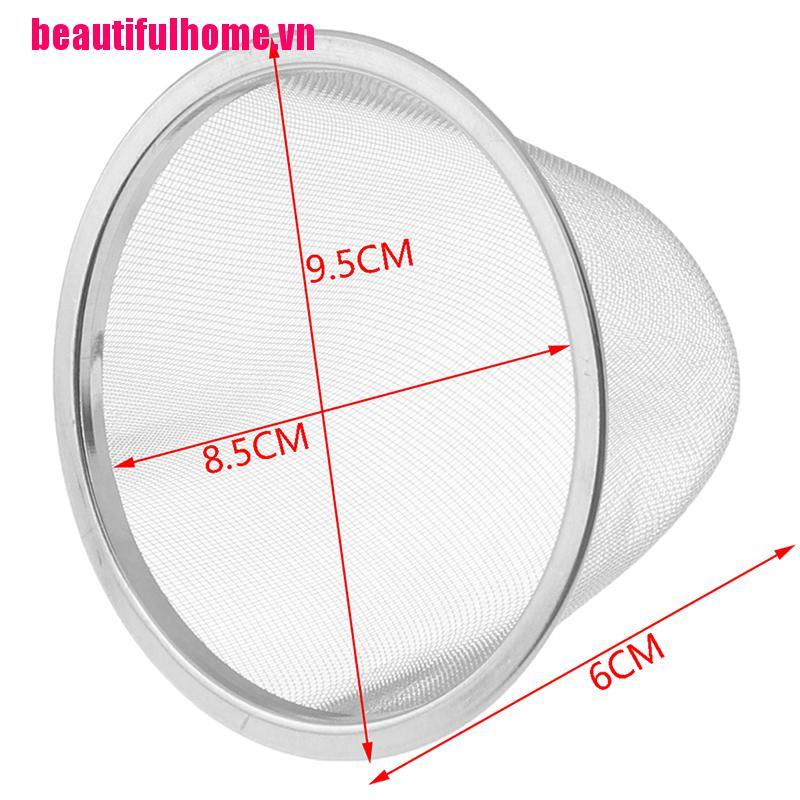 Dụng Cụ Lọc Trà Bằng Inox Tái Sử Dụng Tiện Lợi
