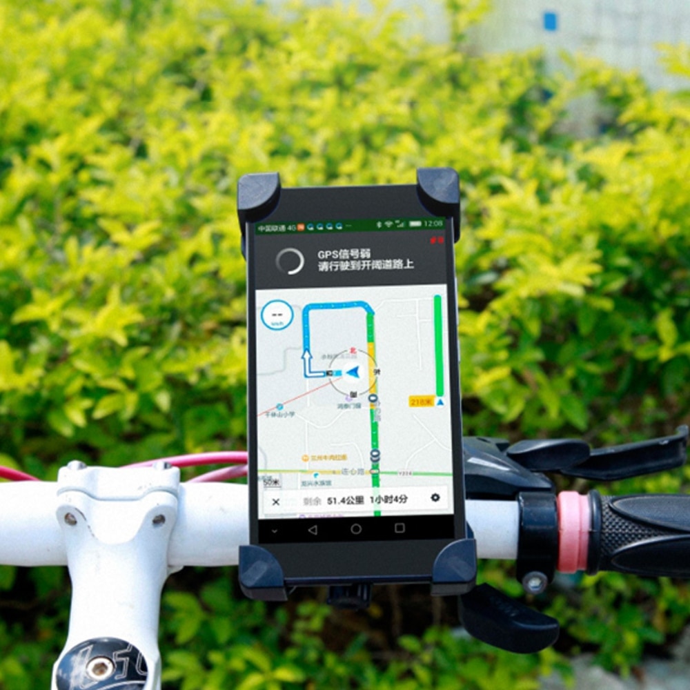 Globetrotter Giá Đỡ ĐiệN ThoạI Xoay 360 Độ ChốNg Rung Lắc GắN Tay CầM Xe ĐạP TiệN DụNg