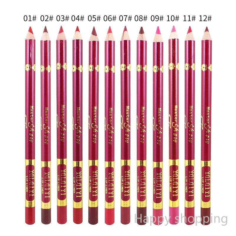 (Hàng Mới Về) Bút Kẻ Viền Môi Chống Thấm Nước Lâu Trôi Màu Sắc Thời Trang | BigBuy360 - bigbuy360.vn