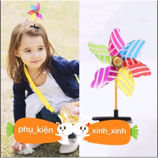 Kẹp tóc chong chóng quay đáng yêu