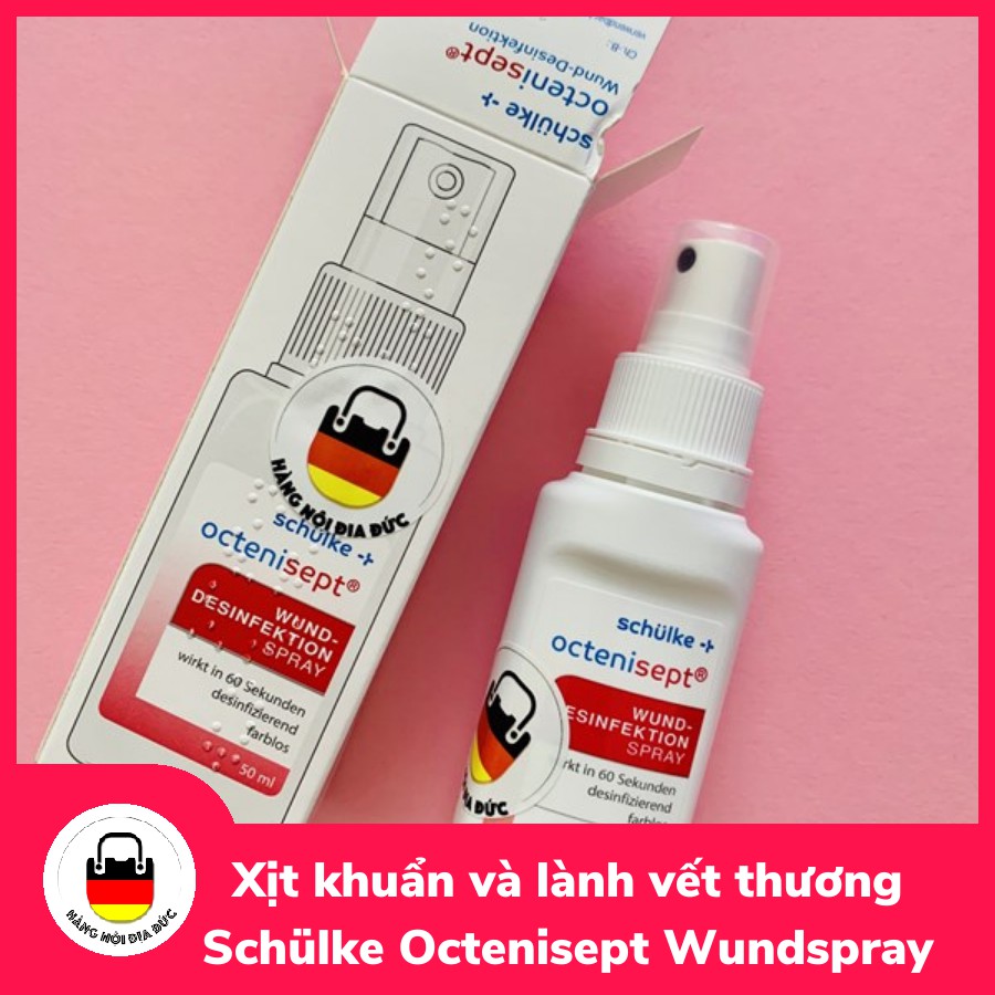 Xịt da Schülke Octenisept Wundspray 50ml