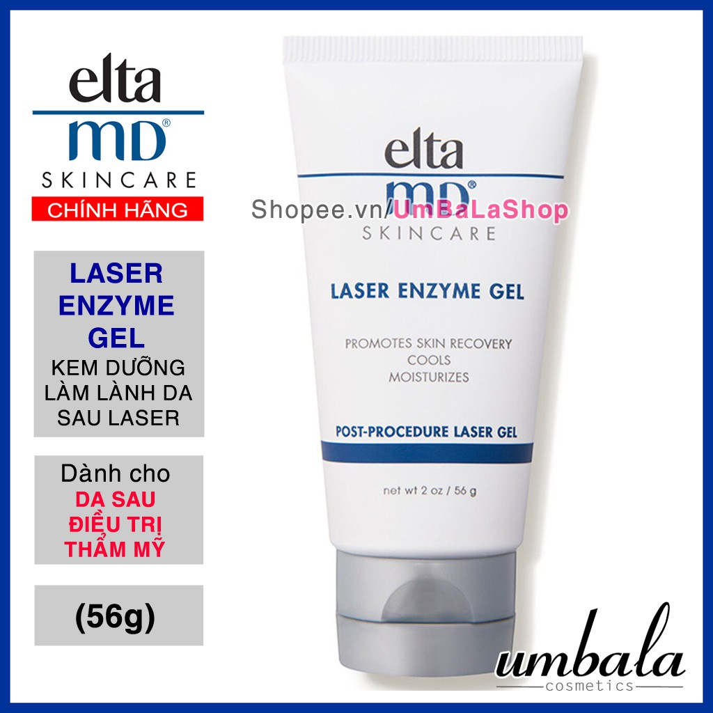 (CTY NK) Elta MD Laser Enzyme Gel dưỡng cho da sau laser (56g)