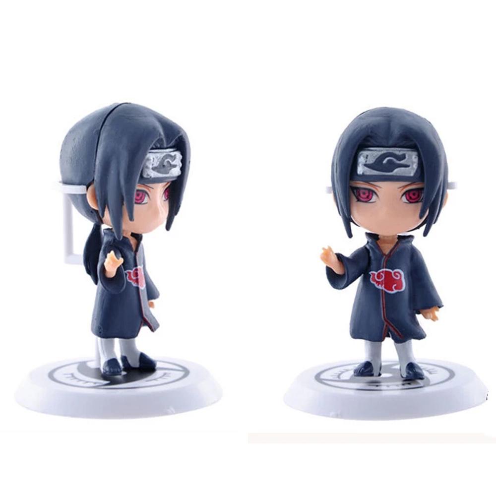 Set 6 Mô Hình Nhân Vật Sasuke Obito Itachi Naruto 7cm