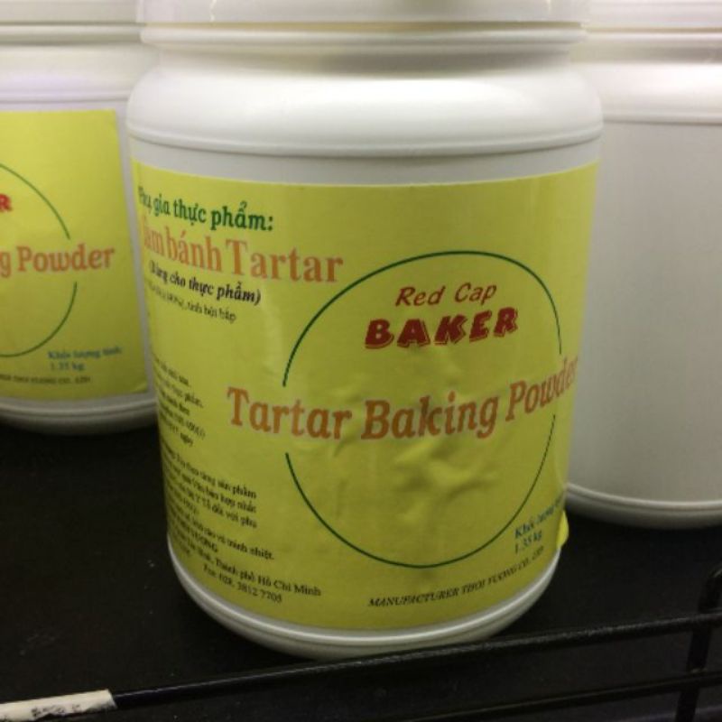 Bột Tartar 1.35kg- Phụ gia thực phẩm