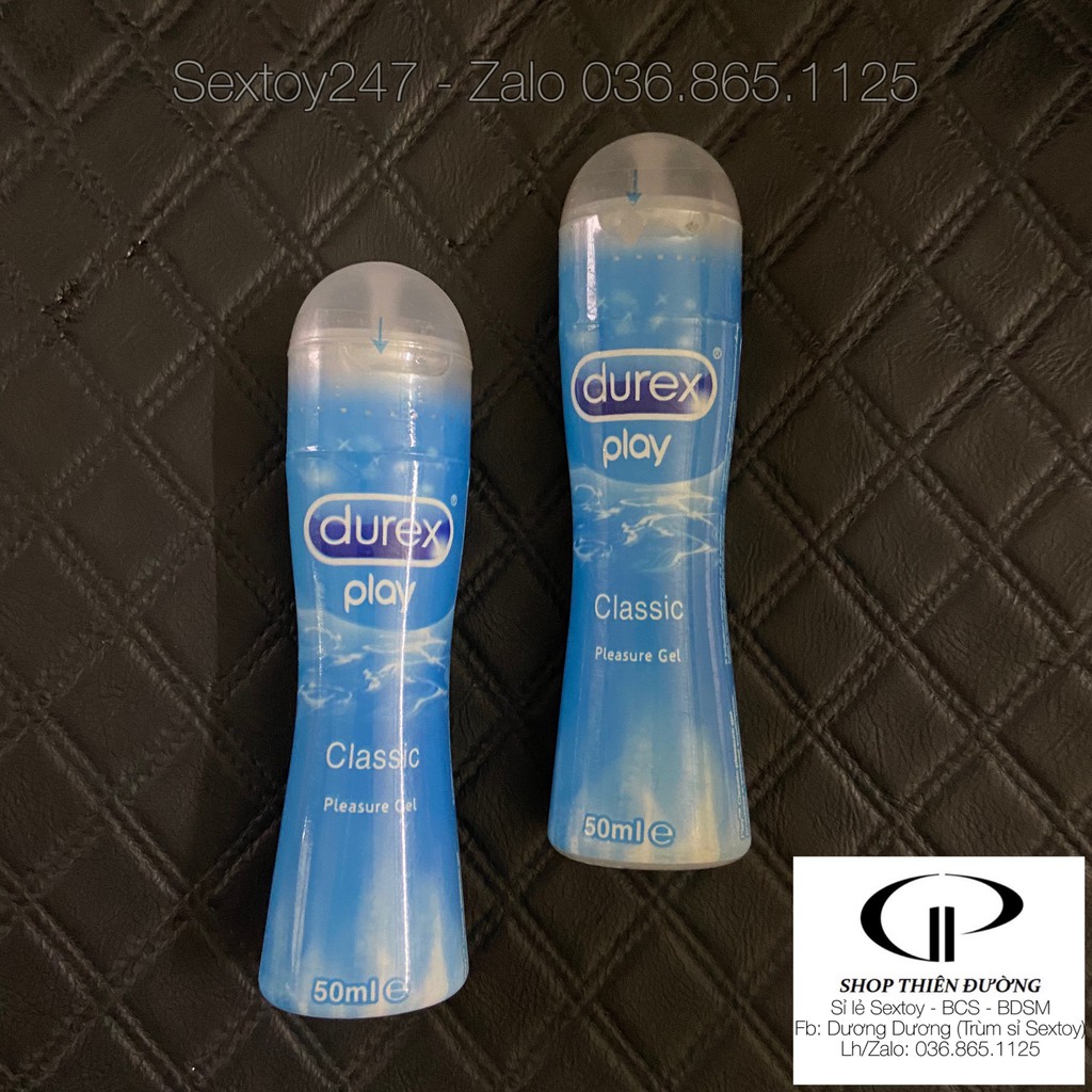 Gel Bôi Trơn Âm Đạo Durex Play Classic 50ml - Trơn Tự Nhiên