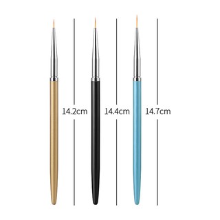 Cọ nét vẽ móng nail set 3 cây 0598