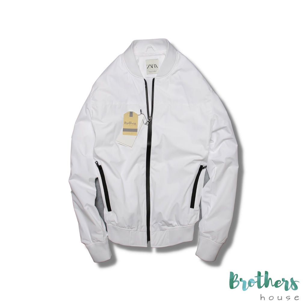 |Vải hãng| Áo khoác bomber zara basic dễ mặc dễ phối