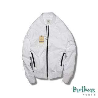 |Vải hãng| Áo khoác bomber zara basic dễ mặc dễ phối