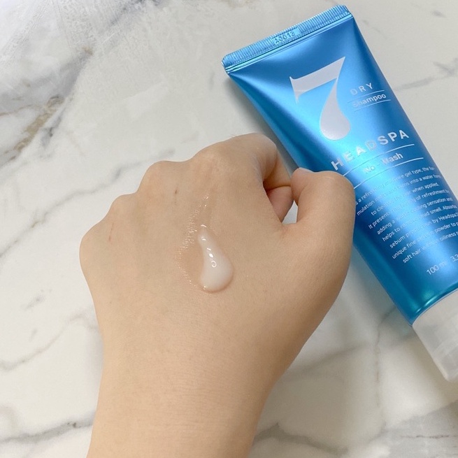 Dầu gội khô làm sạch tóc và da dầu, lưu hương Head Spa 7 No Wash Shampoo 100ml