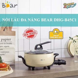 Nồi lẩu điện BEAR B45C1 chính hãng full màu