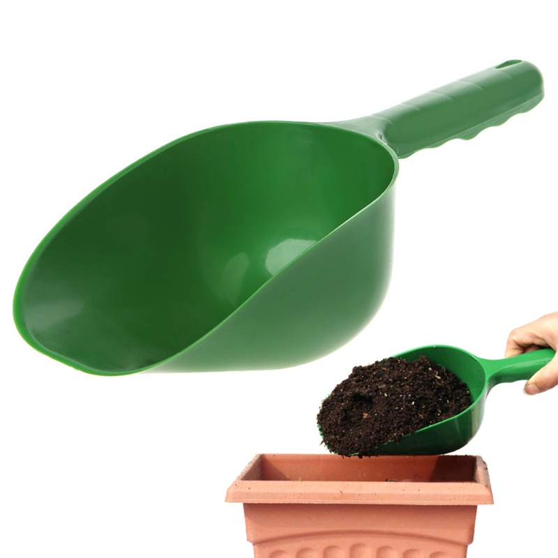 Yu garden scoop multi-function soil plastic shovel spoons công cụ đào đất trồng trọt