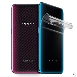 [Mua 1 Tặng 1] Phim Dán Mặt Sau Bằng Sợi carbon Cho oppo f11 pro f9 f7 f5 f3 a3s a5
