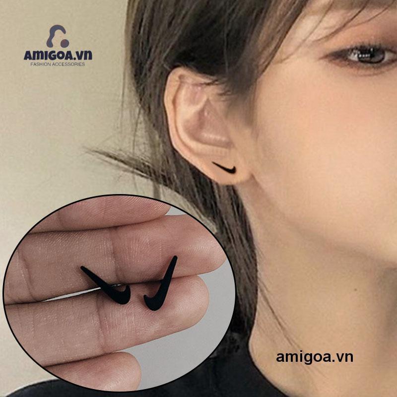 ✨✨Hoa tai đinh tán kiểu thương hiệu hợp xu hướng đơn giản phong cách đường phố dành cho nam và nữ