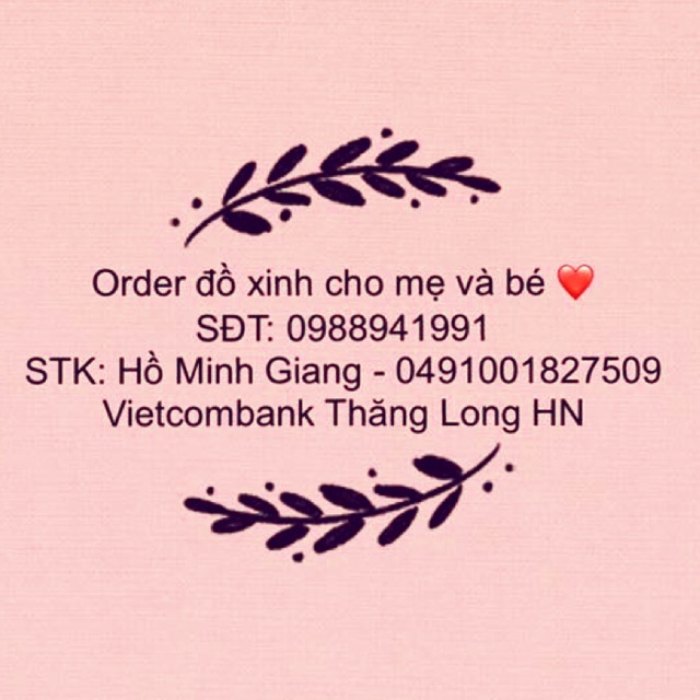 MẸ CỐM ORDER