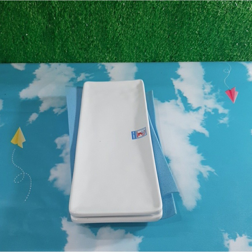 Đĩa Hình chữ nhật DCN78 Melamine kiểu Vân Đá Hàng Quốc HORACE, Sang trọng -Cao cấp