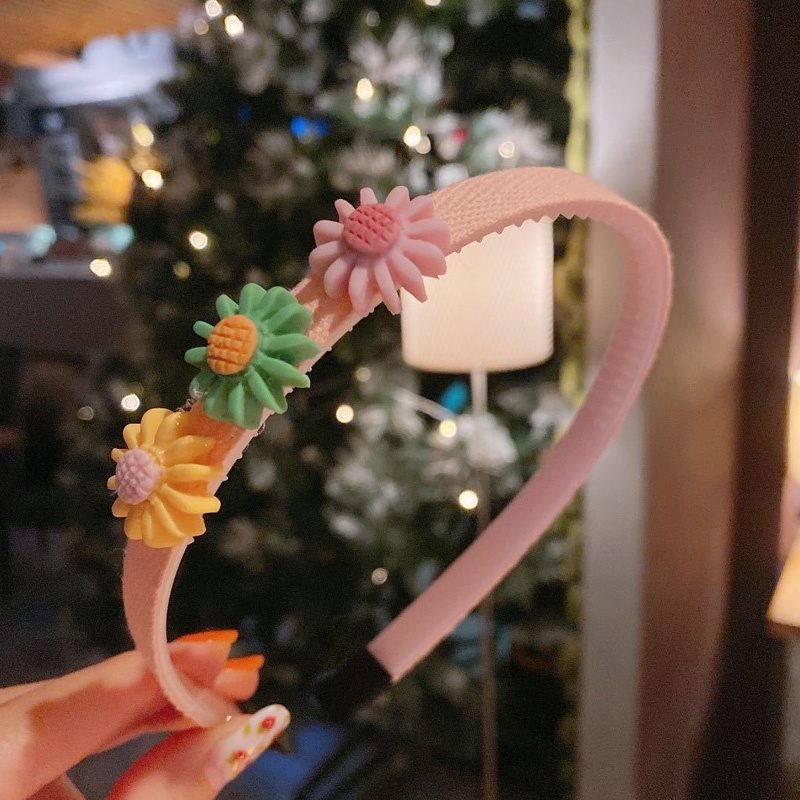 Băng Đô Cài Tóc Họa Tiết Hoạt Hình Dễ Thương Cho Bé Gái