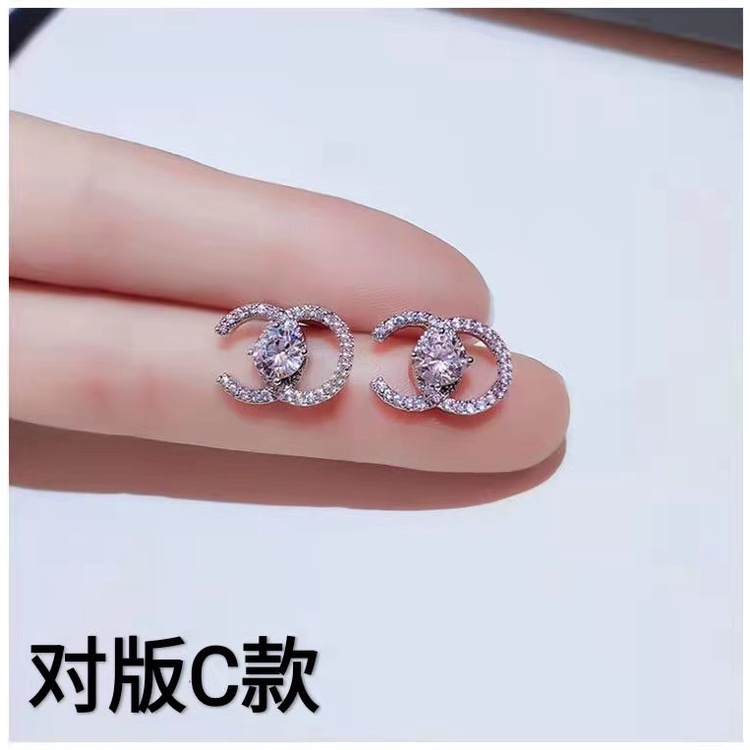 Khuyên tai, bông tai nữ bạc 925 sang trọng, phong cách thương hiệu LOZI (TH18)
