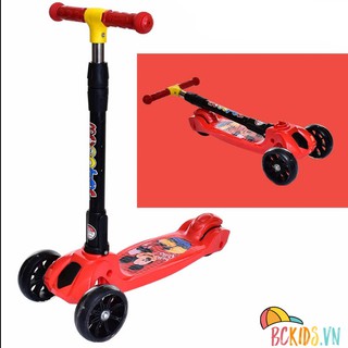 Xe trượt scooter trẻ em giá rẻ BC-601, giúp bé vận động khỏe mạnh hơn.