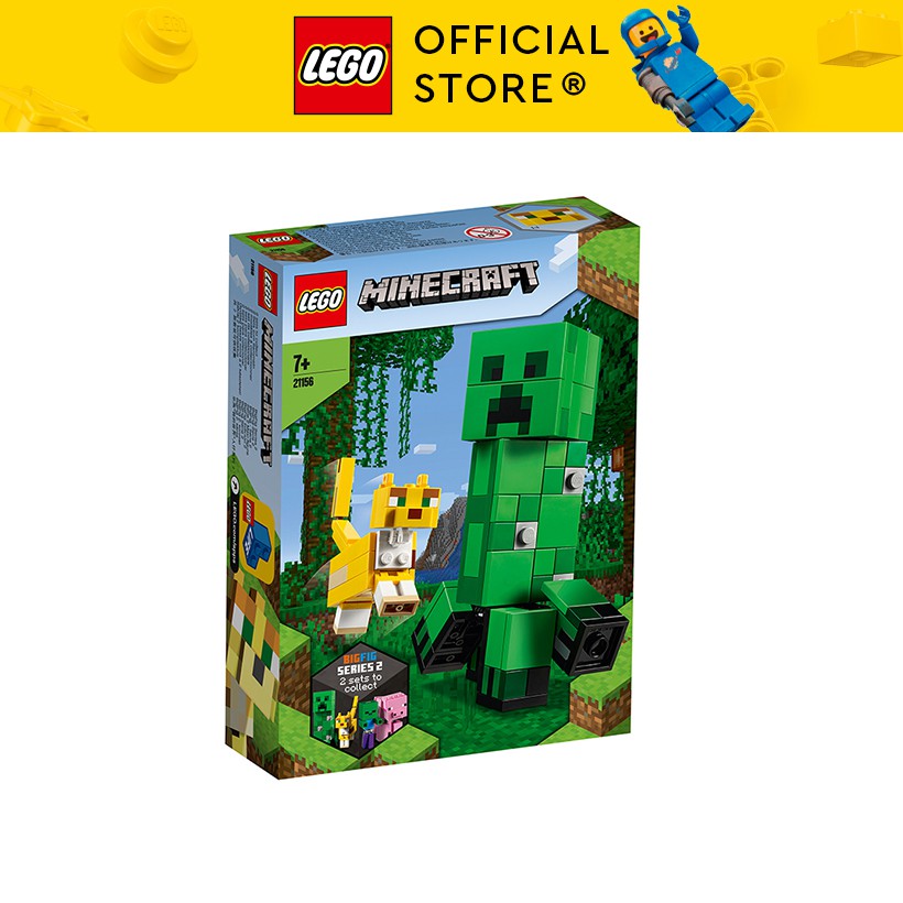 LEGO MINECRAFT 21156 Sinh Vật Creeper Khổng Lồ Và Mèo Ocelot ( 184 Chi tiết)