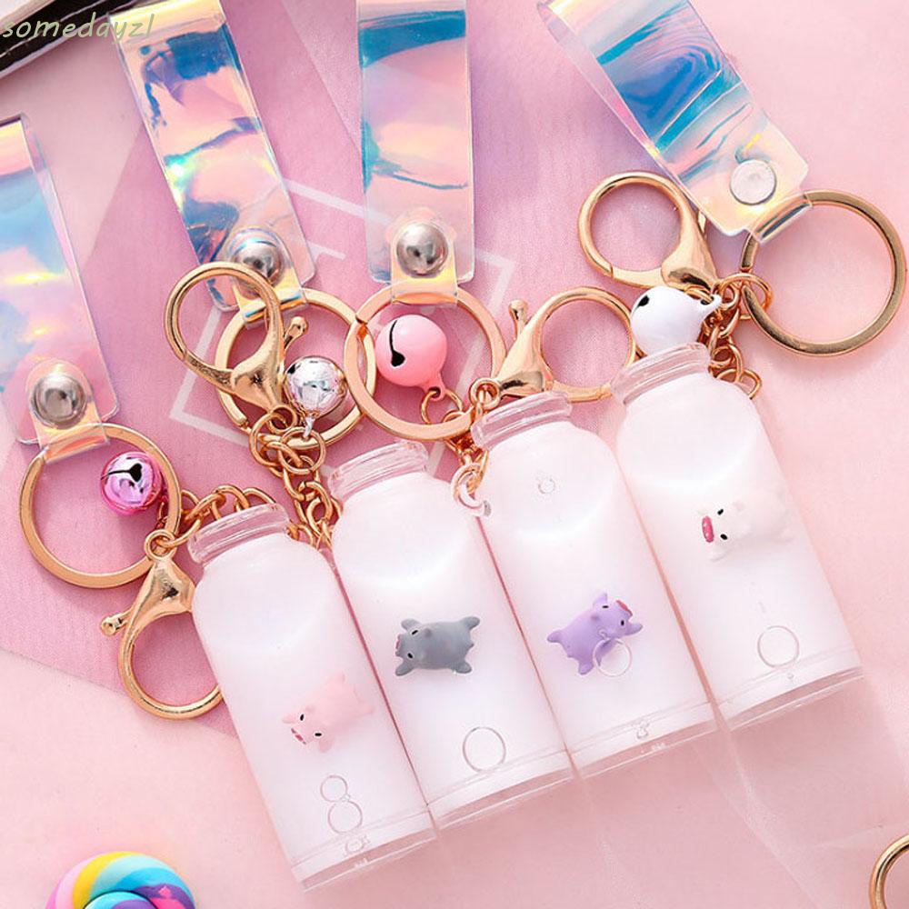 Móc Khóa Bình Sữa Xinh Xắn