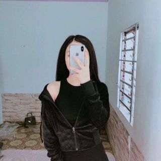 áo khoác nhung lửng