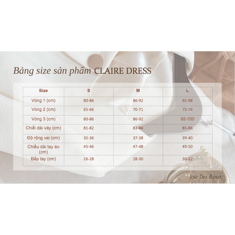 Đầm dạ đỏ cúc nhung sang chảnh Claire Dress_Joie des Roses | BigBuy360 - bigbuy360.vn
