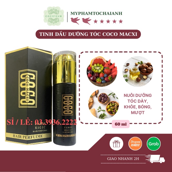 Tinh Dầu Dưỡng Tóc COCO MACXI 60ML