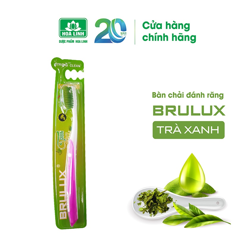 {MỚI} Comnbo Kem đánh răng dược liệu Ngọc Châu 170g + Bàn chải Brulux (Tiết kiệm 14,000đ)