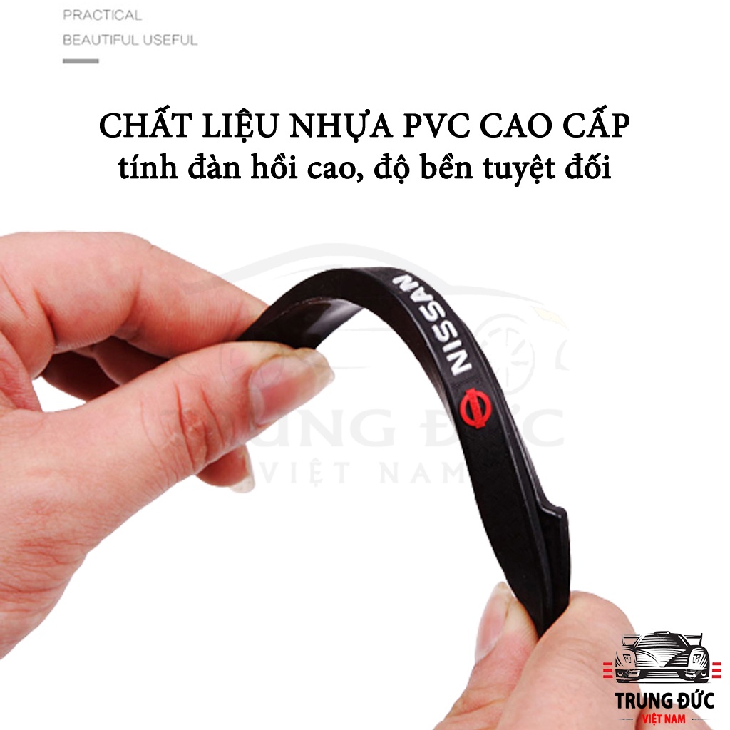 Bộ 4 Cánh Nẹp TRUNGDUCVN Chống Va Đập, Chống Xước Cửa Xe Ô Tô Các Hãng Xe.