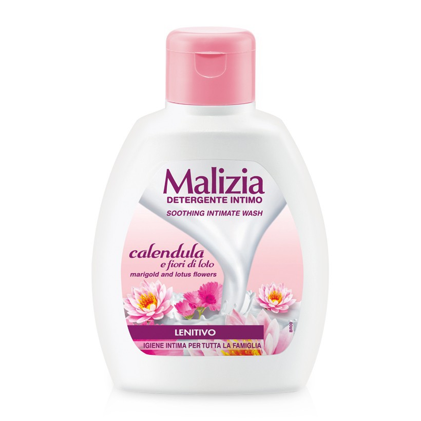 Dung dịch vệ sinh phụ nữ Malizia Refreshing Intimate Wash Italy 200ml