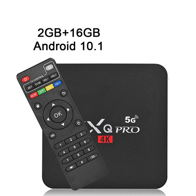GOOGLE Đầu Tv Box Mxq Pro 5g Rk3228 Android 10.1 Amlogic S905W 2g 16g Hd 3d 2.4g 5g Wifi