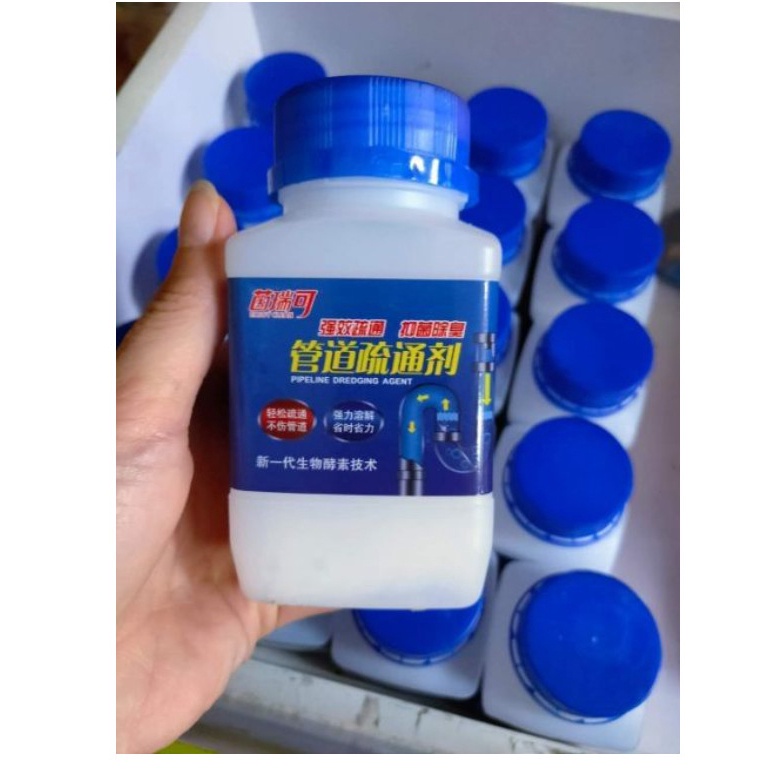 Bột Thông Cống Nắp Xanh Cực Mạnh, Thông Tắc Bồn Cầu Thần Thánh, Nhanh Chóng Thế Hệ Mới