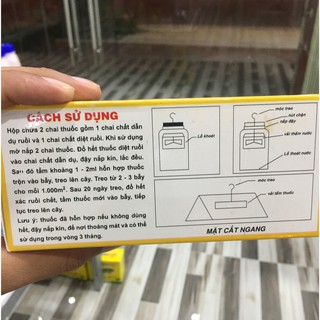Thuốc dẫn dụ diệt ruồi đục trái VIZUBON