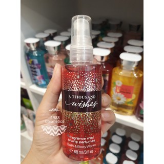 Xịt thơm mini - a thousand wishes -bath & body works -