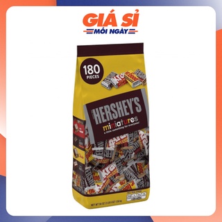 Kẹo socola chocolate hershey's miniatures 1.58kg