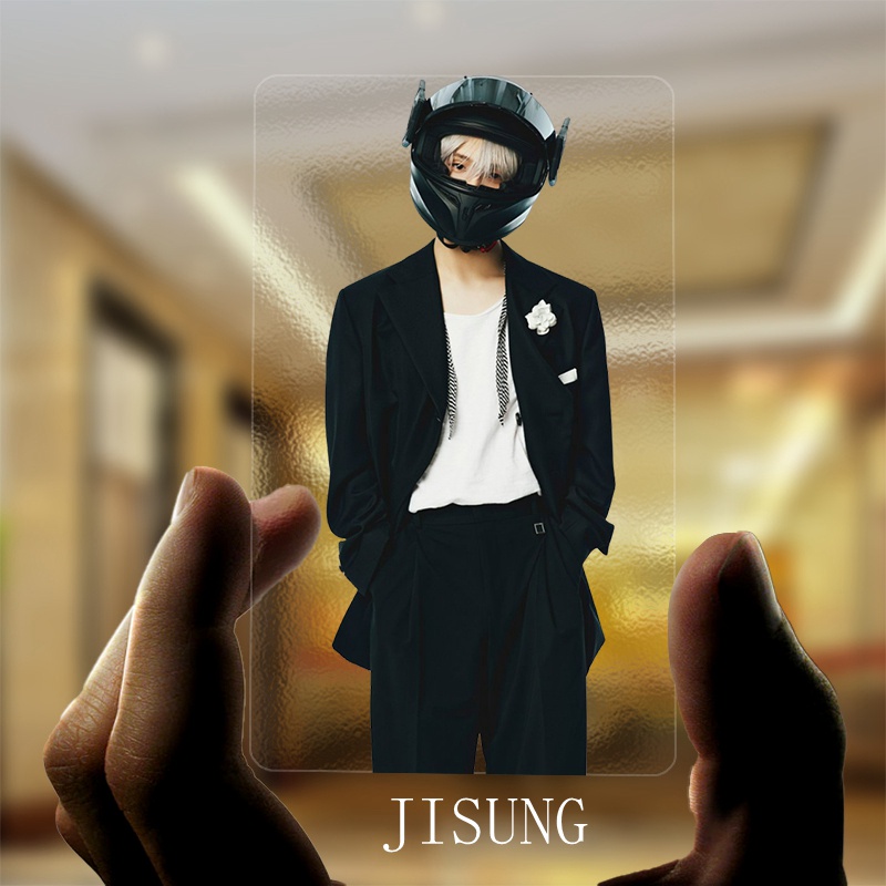 NCT DREAM album Glitch Mode Transparent Photocard HAECHAN JAEMIN JENO JISUNG Small Card